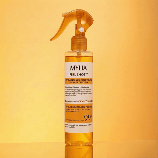 It evens out skin tone and visibly reduces persistent dark spot. - Mylia Care